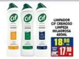 Higa's Supermercado Limpador cif cremoso limpeza milagrosa oferta