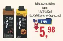 Supermercados BH Bebida Láctea Whey Yopro oferta