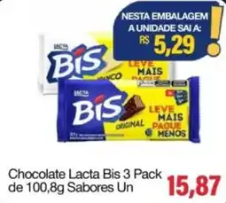 Spani Atacadista Chocolate Lacta Bis oferta