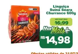 Mart Minas Linguiça Suína Churrasco oferta