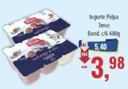 Supermercados BH logurte polpa trevo oferta
