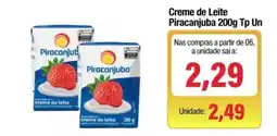 Spani Atacadista Creme de Leite Piracanjuba oferta