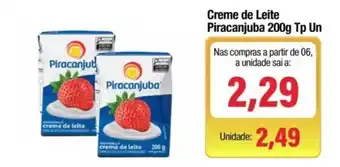 Spani Atacadista Creme de Leite Piracanjuba oferta