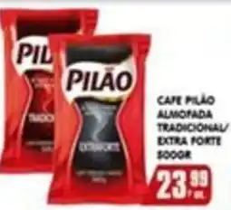 Higa's Supermercado Café pilão almofada tradicional/extra forte oferta