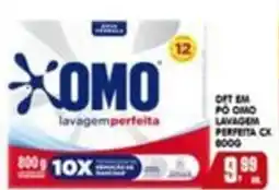 Higa's Supermercado Omo lavagem perfeita oferta