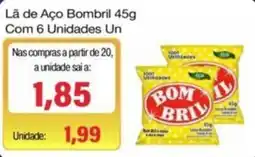 Spani Atacadista Lã de Aço Bombril oferta
