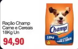 Spani Atacadista Ração champ carne e cereais oferta