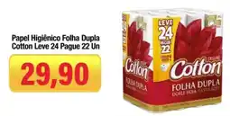 Spani Atacadista Papel Higiênico Folha Dupla Cotton oferta