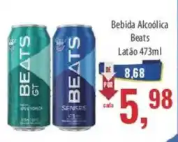 Supermercados BH Bebida Alcoólica Beats oferta