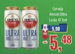 Supermercados BH Cerveja Amstel Ultra oferta