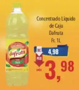 Supermercados BH Concentrado Líquido de Caju Dafruta oferta