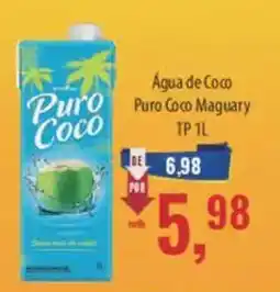 Supermercados BH Água de Coco Puro Coco Maguary oferta