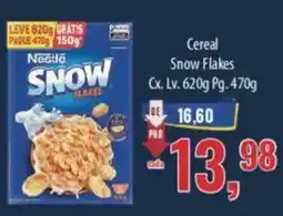Supermercados BH Cereal snow flakes oferta