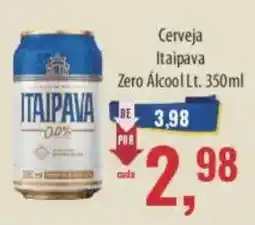 Supermercados BH Cerveja Itaipava Zero Alcool Lt oferta