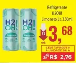 Supermercados BH Refrigerante H2OH! Limoneto oferta