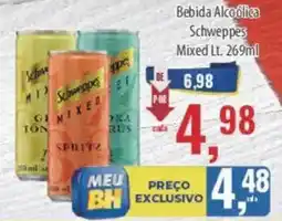 Supermercados BH Bebida Alcoólica Schweppes Mixed Lt oferta