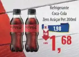 Supermercados BH Refrigerante Coca-Cola Zero Açúcar Pet oferta
