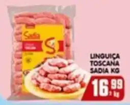 Higa's Supermercado Linguiça Toscana Sadia Kg oferta