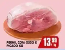 Higa's Supermercado Pernil com osso e picado kg oferta