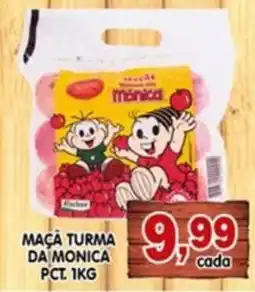 Higa's Supermercado Maçã turma da monica oferta
