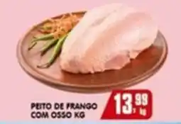 Higa's Supermercado Peito de frango com osso oferta