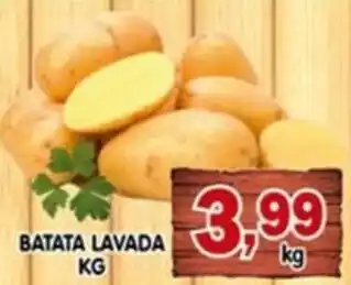 Higa's Supermercado batata lavada oferta