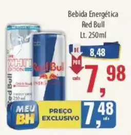Supermercados BH Bebida Energética Red Bull oferta