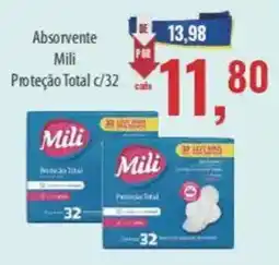 Supermercados BH Absorvente Mili Proteção Total oferta