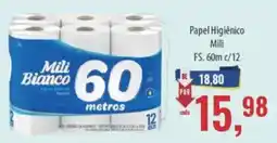 Supermercados BH Papel Higiênico Mili oferta