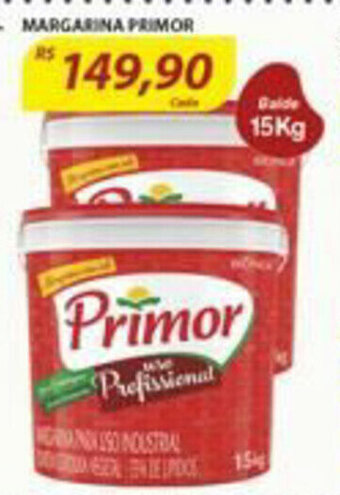 Assaí Atacadista Margarina Primor 15kg oferta