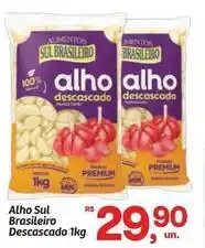 Fort Atacadista Sul - alho brasileiro descascado oferta