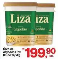 Fort Atacadista Liza - óleo de algodão balde oferta