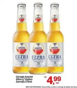 Fort Atacadista Amstel - cerveja ultra s/ gluten oferta