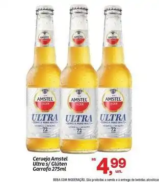 Amstel - cerveja ultra s/ gluten