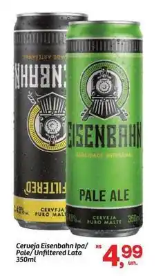Fort Atacadista Eisenbahn - cerveja ipa/pale/pale/finfettered lata oferta