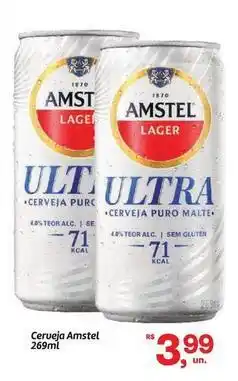 Fort Atacadista Amstel - cerveja oferta