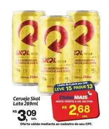 Fort Atacadista Skol - cerveja lata oferta