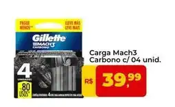 Tonin Superatacado Gillette - carga mach3 carbono oferta