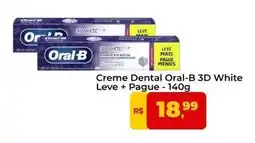 Tonin Superatacado Oral-b - creme dental 3d white leve + pague oferta