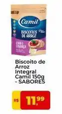 Camil - biscoito de arroz integral
