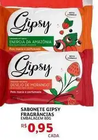 Assaí Atacadista Gipsy - sabonete fragrâncias embalagem oferta