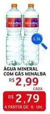 Assaí Atacadista Minalba - água mineral com gas oferta