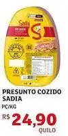 Assaí Atacadista Sadia - presunto cozido oferta