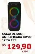 Assaí Atacadista De - caixa de som amplificada bivolt 120w trc oferta