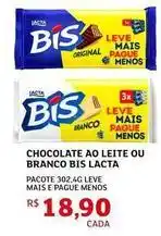 Assaí Atacadista Lacta - chocolate ao leite ou branco oferta