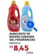 Assaí Atacadista Sol brilhante - amaciante de roupas girando oferta