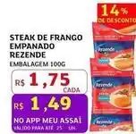 Assaí Atacadista Rezende - steak de frango empanado oferta