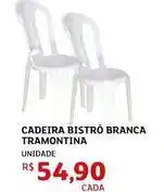 Assaí Atacadista Tramontina - cadeira bistrô branca oferta