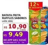 Assaí Atacadista Ruffles - batata frita oferta