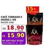 Assaí Atacadista L'or - café torrado e moído oferta